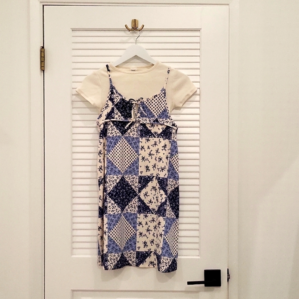 Zara shirt and dress set